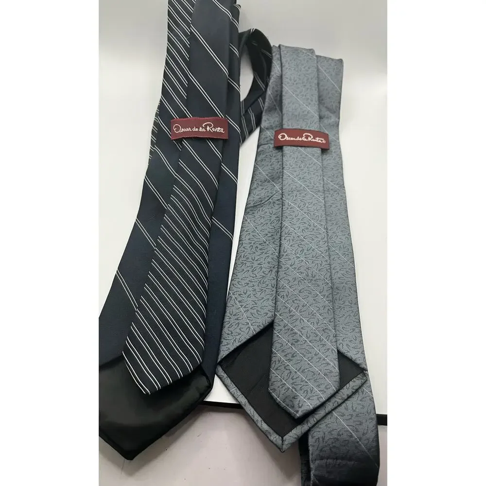 Set of 2 Oscar de la Renta Ties